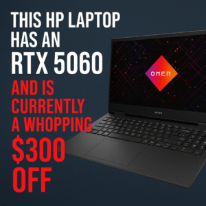 This HP Laptop Has an RTX 5060
